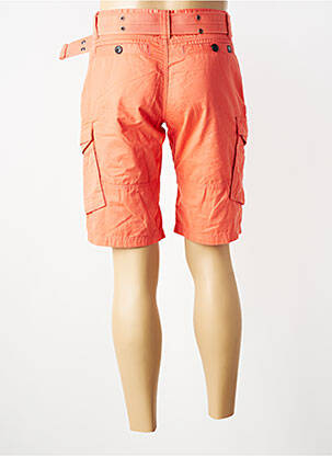 Bermuda multipoches taille normale orange RITCHIE homme