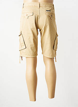 Bermuda multipoches taille normale beige RITCHIE homme