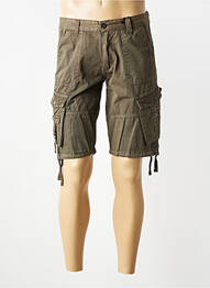 Bermuda multipoches taille normale vert RITCHIE homme