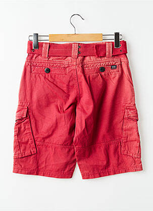 Bermuda multipoches taille normale rouge RITCHIE homme