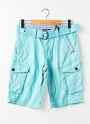 Bermuda multipoches taille normale bleu RITCHIE homme
