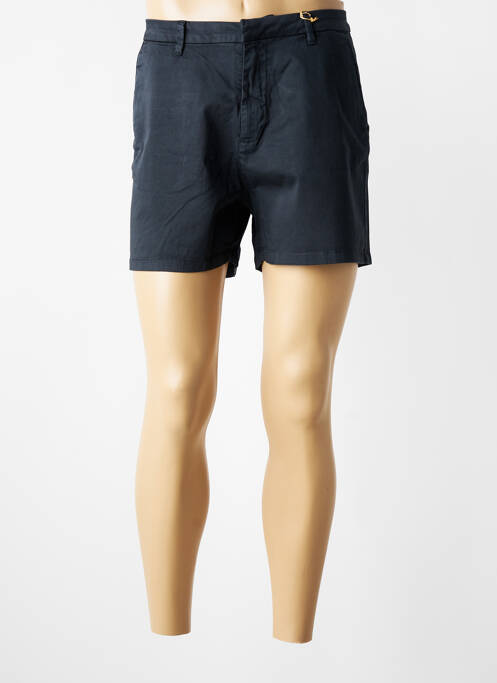 Short taille à pinces taille normale bleu DONA LISA femme