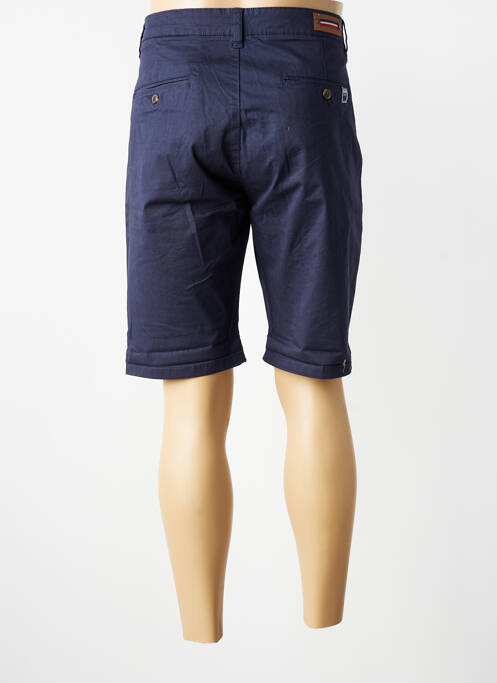 Bermuda taille à pinces taille normale bleu MAISON BLAGGIO homme