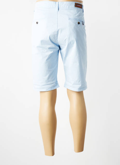 Bermuda stretch taille normale bleu MAISON BLAGGIO homme