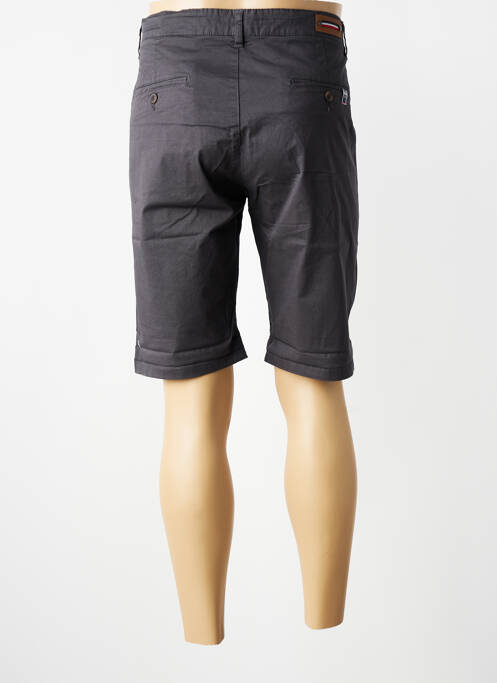 Bermuda stretch taille normale gris MAISON BLAGGIO homme
