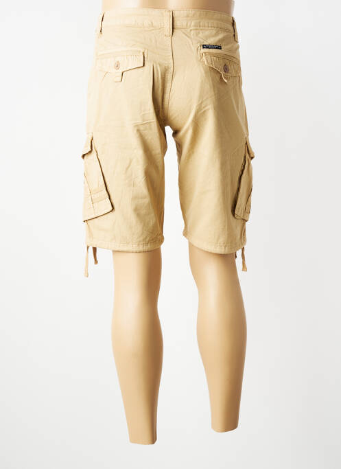 Bermuda multipoches taille normale beige RITCHIE homme
