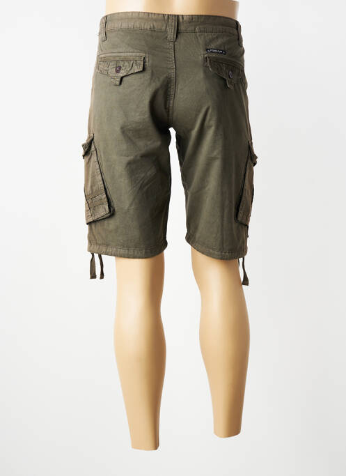 Bermuda multipoches taille normale vert RITCHIE homme