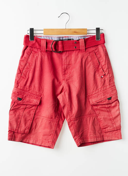 Bermuda multipoches taille normale rouge RITCHIE homme