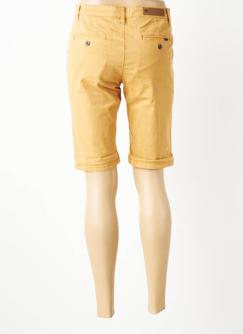Bermuda stretch taille normale marron RITCHIE homme