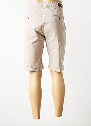 Bermuda coupe droite beige MAISON BLAGGIO homme