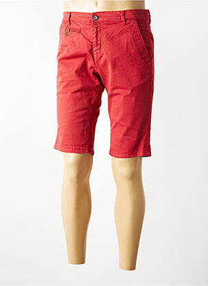 Bermuda poches taille normale rouge RITCHIE homme