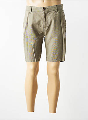 Bermuda coupe droite vert RITCHIE homme