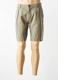 Bermuda coupe droite vert RITCHIE homme