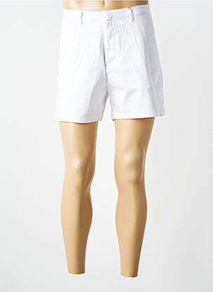 Short taille à pinces taille normale blanc DONA LISA femme