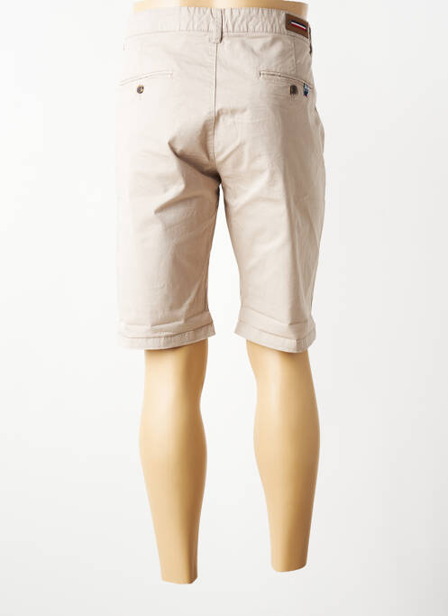 Bermuda coupe droite beige MAISON BLAGGIO homme