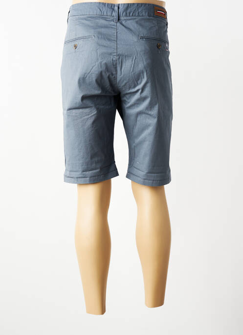 Bermuda coupe droite bleu MAISON BLAGGIO homme