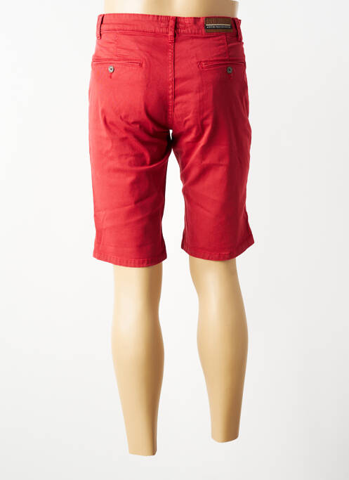 Bermuda poches taille normale rouge RITCHIE homme