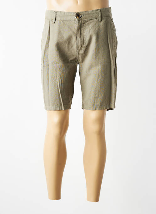Bermuda coupe droite vert RITCHIE homme