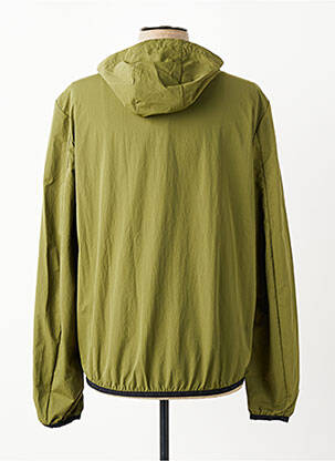 Coupe-vent poches a capuche vert SUNS BOARDS homme