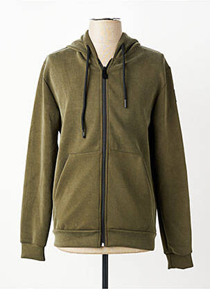 Veste casual resserrée sur le bas vert SUNS BOARDS homme