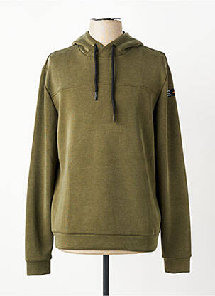 Pull stretch manches longues vert SUNS BOARDS homme