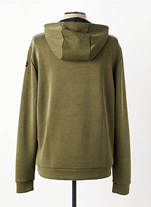 Pull stretch manches longues vert SUNS BOARDS homme