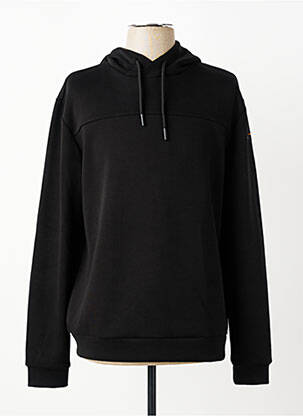 Pull stretch manches longues noir SUNS BOARDS homme
