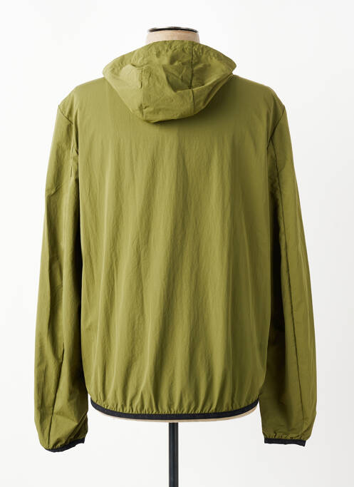 Coupe-vent poches a capuche vert SUNS BOARDS homme