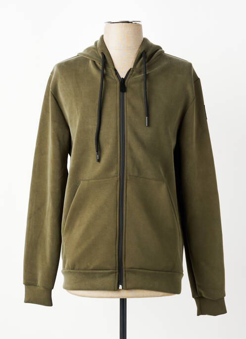 Veste casual poignets poignets élastiqués vert SUNS BOARDS homme