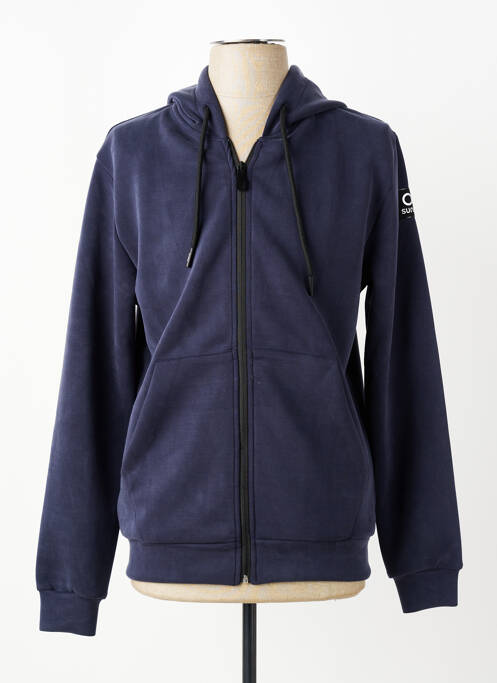 Veste casual poignets poignets élastiqués bleu SUNS BOARDS homme