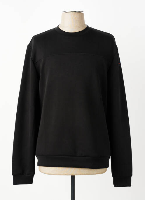 Sweat-shirt stretch manches longues noir SUNS BOARDS homme