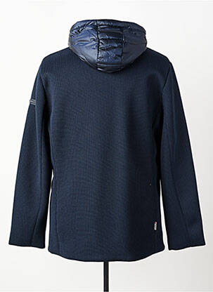Manteau court poches sans capuche bleu UNITY homme