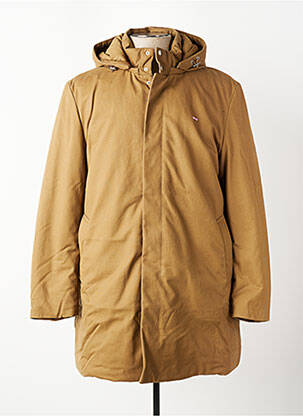 Blouson capuche marron EDEN PARK homme