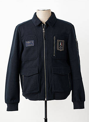 Blouson poches noir AERONAUTICA homme