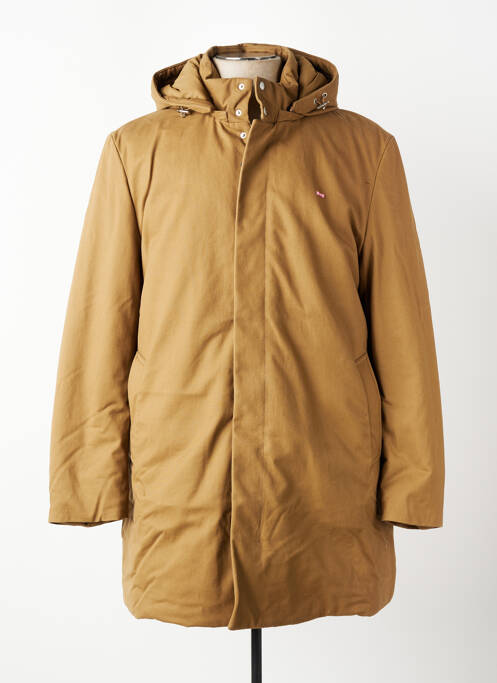 Blouson capuche marron EDEN PARK homme