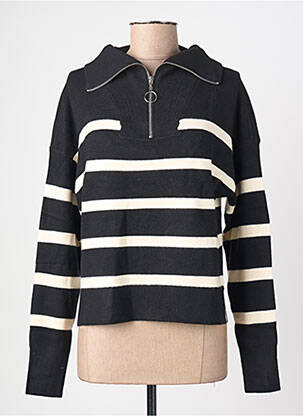 Pull stretch manches longues noir VERO MODA femme