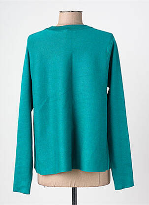 Pull coupe droite manches longues vert COMPAÑIA FANTASTICA femme