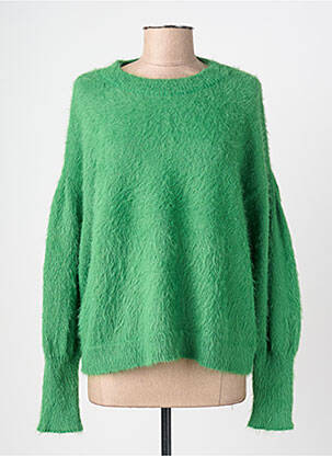 Pull stretch manches longues vert COMPAÑIA FANTASTICA femme