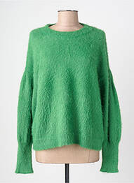 Pull stretch manches longues vert COMPAÑIA FANTASTICA femme