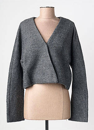 Veste casual finition intérieure doublée gris COMPAÑIA FANTASTICA femme