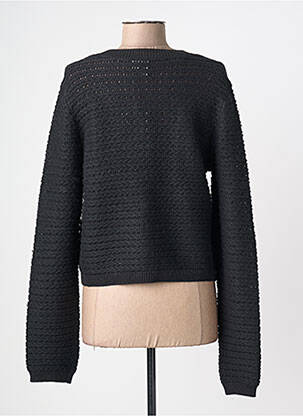 Gilet manches longues col rond noir VERO MODA femme