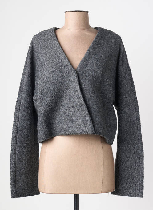 Veste casual finition intérieure doublée gris COMPAÑIA FANTASTICA femme