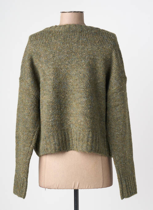 Gilet manches longues stretch vert VERO MODA femme