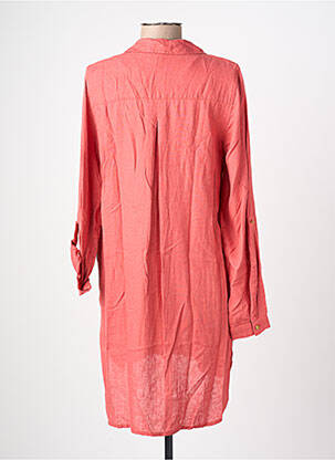 Robe mi-longue manches longues manches longues rouge VERO MODA femme