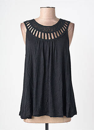 Top sans manche sans manche noir B.YOUNG femme