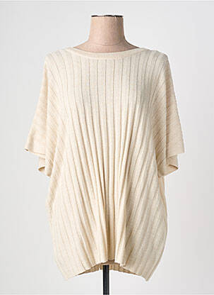 Top manches courtes manches courtes beige VERO MODA femme