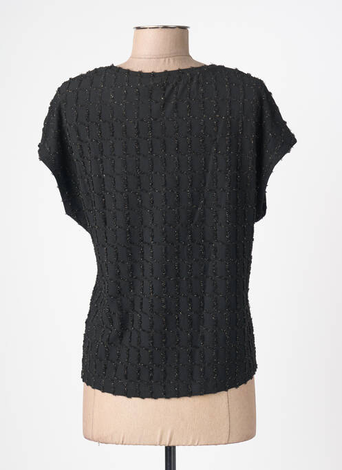 T-shirt col v manches courtes noir VERO MODA femme
