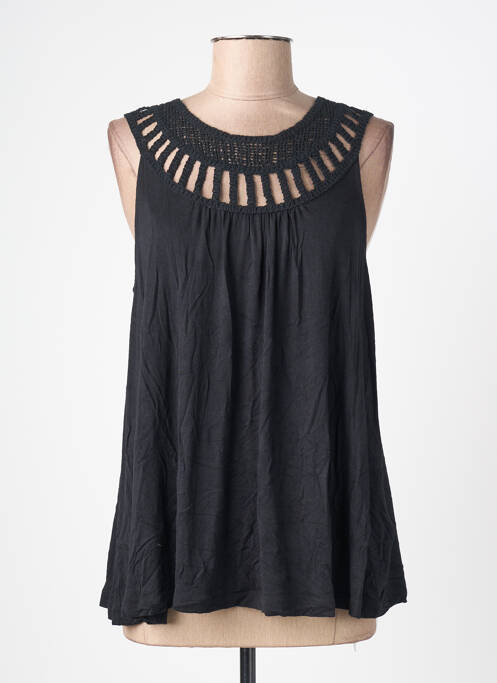 Top sans manche sans manche noir B.YOUNG femme