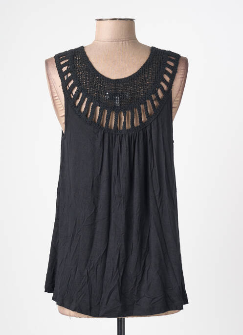 Top sans manche sans manche noir B.YOUNG femme
