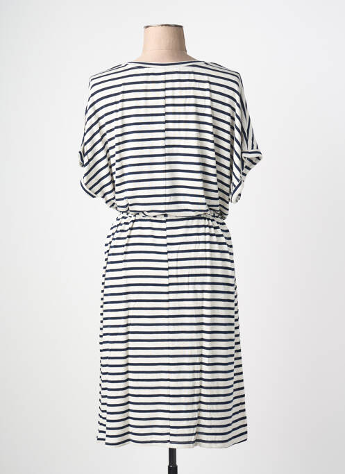 Robe mi-longue manches courtes manches courtes blanc VERO MODA femme